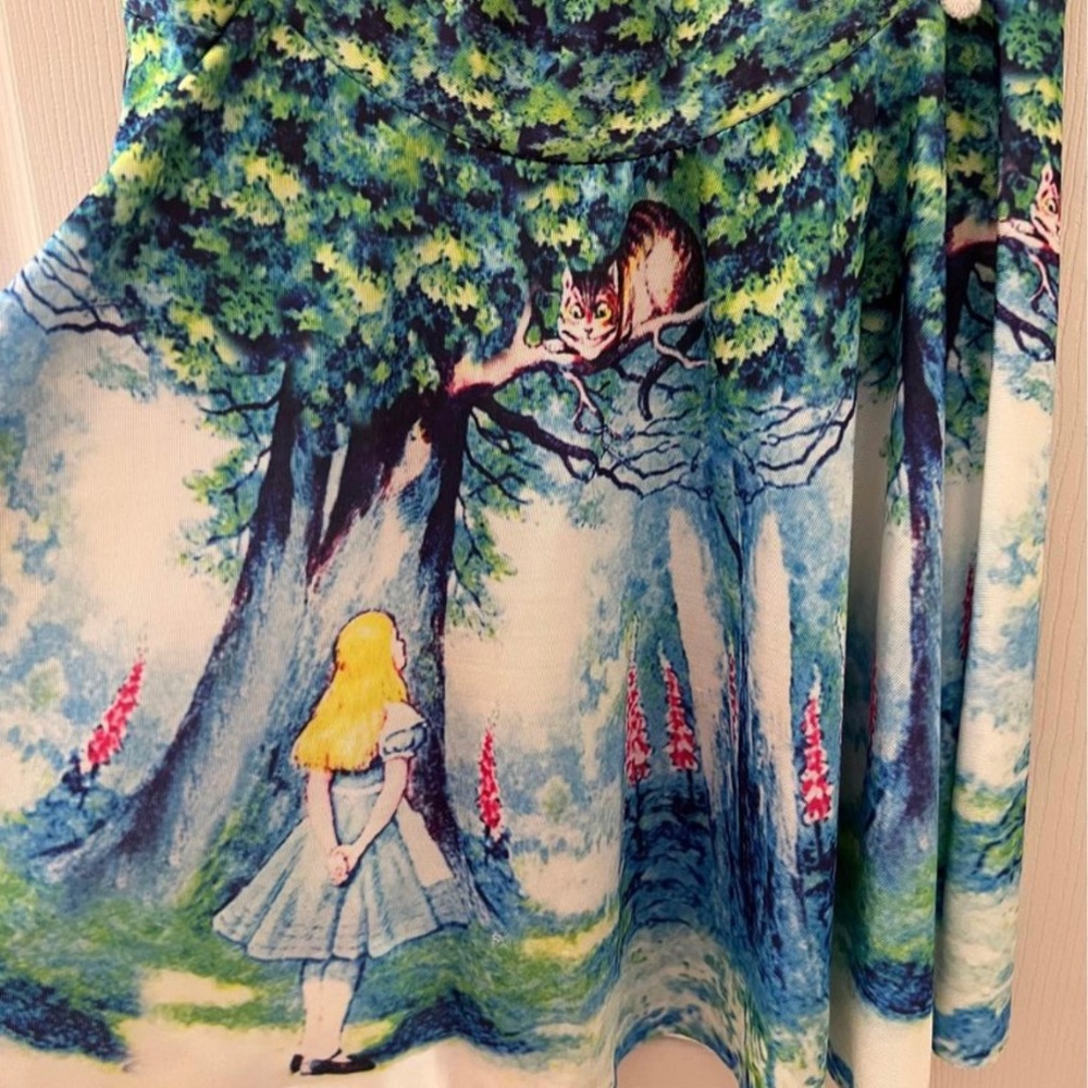 Alice in Wonderland Skater Skirt